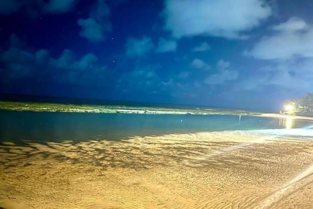 Apt Beira Mar Em Muro Alto Ao Lado Do Nanai Pôrto das Galinhas 外观 照片